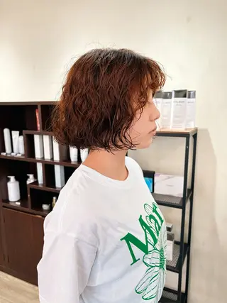 ショート パーマ enVOGUE🌀 宮本泰周のヘアスタイル