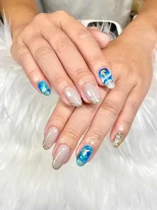 ミディアム ネイルサロン hanakoharuのネイルデザイン