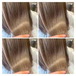 セミロング カラー 髪質改善艶髪 ℍ𝔸ℝ𝕌𝕂𝔸のヘアスタイル