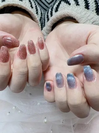 ショート カラー ネイル Nail NaNaのネイルデザイン