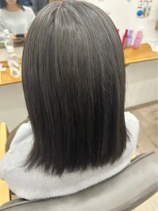 ミディアム カラー 酒井 直桜矢のヘアスタイル
