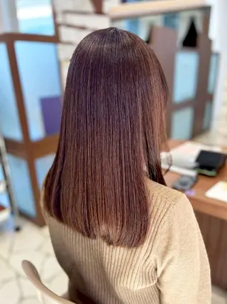 ロング 北生駒☆カットが得意 鎌田フミヤのヘアスタイル