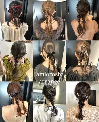 ロング ヘアセット/透明感 カラー/MIHO♡のヘアスタイル