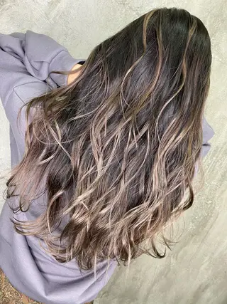 ロング カラー 寺門 拓馬のヘアスタイル