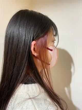 セミロング COLO✨️ 白川綺香のヘアスタイル