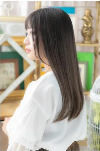 ロング 中野 雄介のヘアスタイル