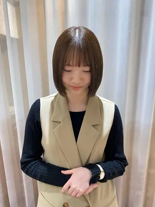 カラー ササノ セナのヘアスタイル