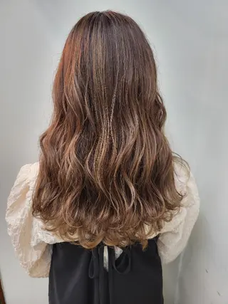 ロング カラー ダブルカラーモデル☆ SHUNYAのヘアスタイル