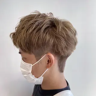 カラー メンズ メンズ縮毛矯正 ♠️店長下平隼人のヘアスタイル