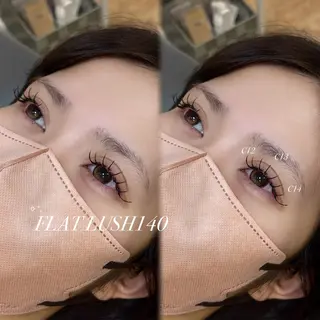 マツエク・マツパ CreBiA🎀 ayaのマツエク・マツパデザイン