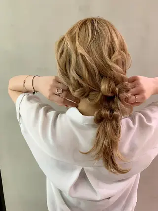 ヘアアレンジ yui .のヘアスタイル