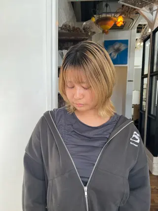 ミディアム YUIMARL 倉敷店🌸SAEのヘアスタイル