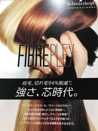 カラー ブリーチ毛縮毛矯正 👑山口のヘアスタイル