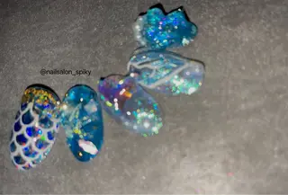 ネイル Spiky とうげ ふうかのネイルデザイン