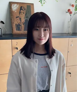 ミディアム カラー モテるブラウンカラー の達人Tomoyaのヘアスタイル