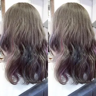 ミディアム カラー 原宿サロン代表 デザインカラー伊藤卓のヘアスタイル