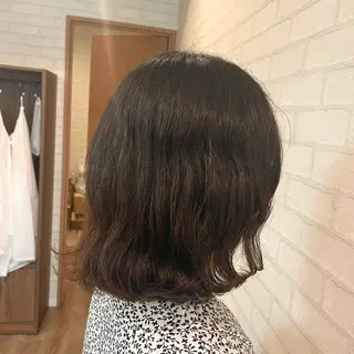 ミディアム パーマ 🐤 ゆい🐓のヘアスタイル