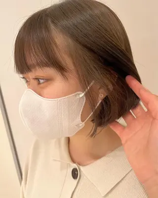 ミディアム 韓国風パーマ/ヘア セット/店長みづきのヘアスタイル