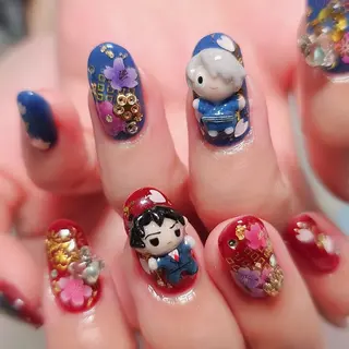 ネイル おで@ oderi_nailのネイルデザイン