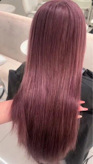 カラー ANN GAGA 心斎橋/ハイトーンのヘアスタイル
