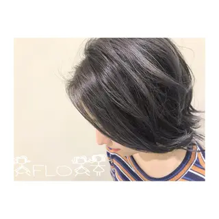 ミディアム 渋谷レイヤーカット❌ 縮毛矯正専門/武田涼のヘアスタイル