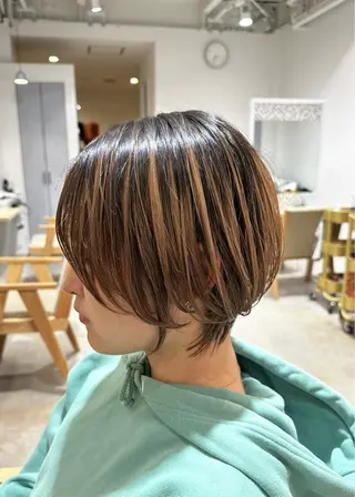 ショート 髪質改善・ クロスパーマ◎倉澤のヘアスタイル