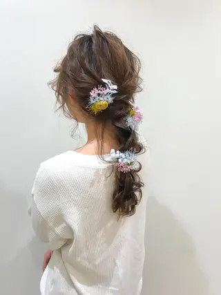 ヘアアレンジ 伊藤 裕貴のヘアスタイル