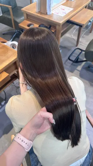 ロング カラー 韓国スタイル /一那のヘアスタイル