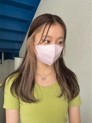 カラー 🌿似合わせ透明感 カラー松本朋幸🌿のヘアスタイル