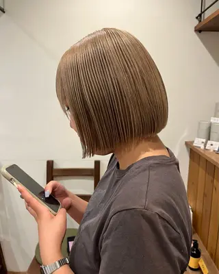 ショート カラー china/ボブ /似合わせカラーのヘアスタイル