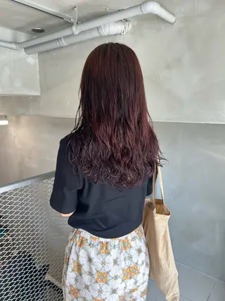 ロング カラー 透明感カラー🫧 nanohaのヘアスタイル