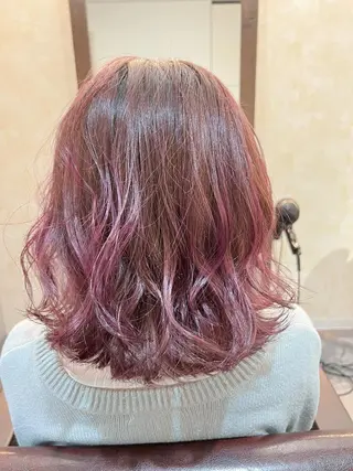 ミディアム カラー 心斎橋メンズサロン リベルテグリットのヘアスタイル