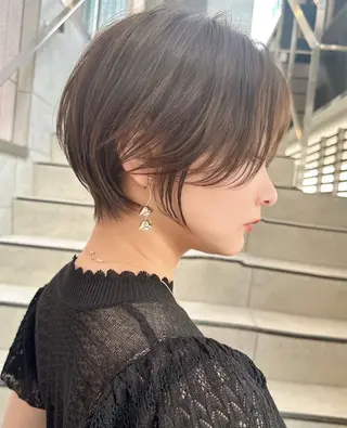 ショート 荻野 峻輔/レイヤー /透明感カラーのヘアスタイル