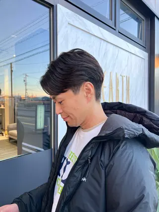 パーマ メンズ 志田 ほん/ メンズパーマのヘアスタイル