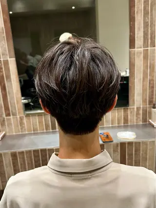 ショート メンズ 横浜/メンズ特化/ Farbe/田中颯斗のヘアスタイル