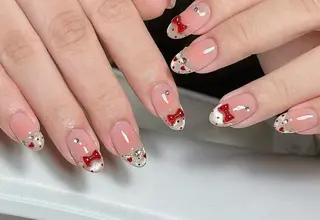 ネイル By moonネイル 🌷ワンホン/韓国風のネイルデザイン