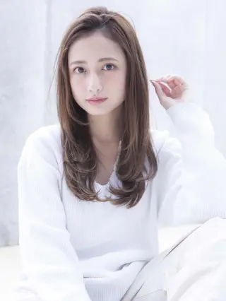 セミロング カラー パーマ ヘアアレンジ メンズ キッズ ネイル マツエク・マツパ 韓国ヘア🫧 KAZUTOのヘアスタイル