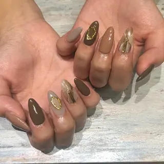 ネイル 小林 束紗のネイルデザイン