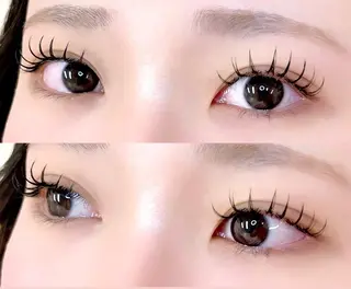 マツエク・マツパ eminy lash 天王寺店のマツエク・マツパデザイン