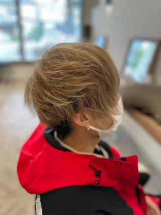 ショート メンズ やまこし 美裕樹のヘアスタイル