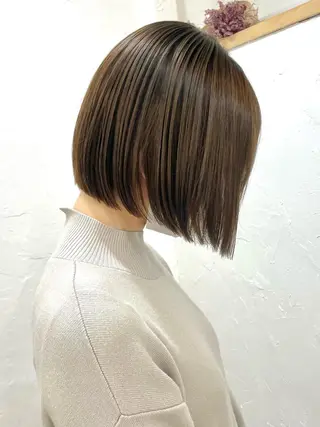 ショート 銀座No.1髪質改善 縮毛矯正/本木のヘアスタイル