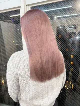 ロング カラー lani ブリーチ /ダブルカラーのヘアスタイル