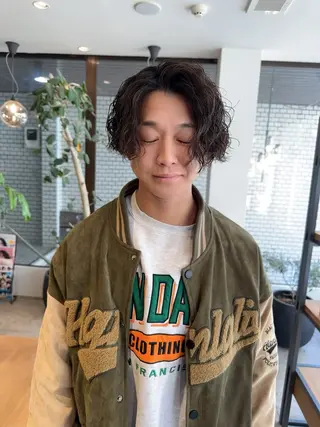 パーマ メンズ AIRI 🐈⬛のヘアスタイル