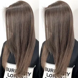 ロング 🌙HIZUKI🌙 ハイトーン 艶髪のヘアスタイル