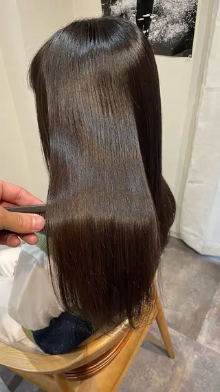 ロング カラー 鎌田卓也/髪質改善 /透明感カラーのヘアスタイル