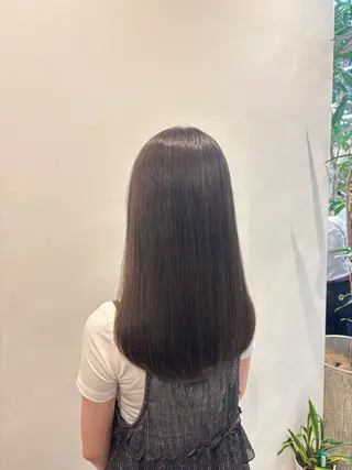 カラー さらさら縮毛矯正 得意です✨️なつみのヘアスタイル
