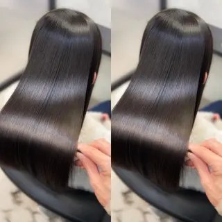 ロング 新宿/美髪矯正 髪質改善/韓国風山本のヘアスタイル