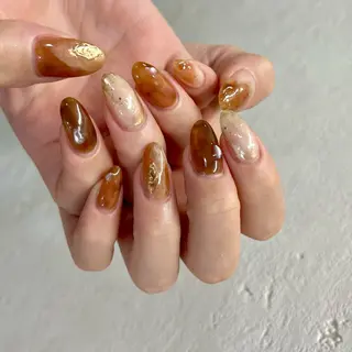ネイル 新宿ニュアンスネイル makotoのネイルデザイン