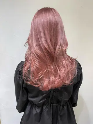 ロング カラー 〻ツヤハイトーン🩰 🤍HARUCAのヘアスタイル