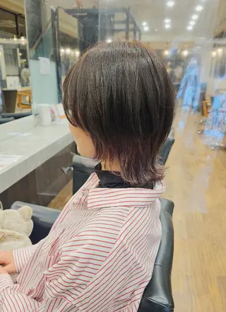 ショート カラー 関口 友菜のヘアスタイル